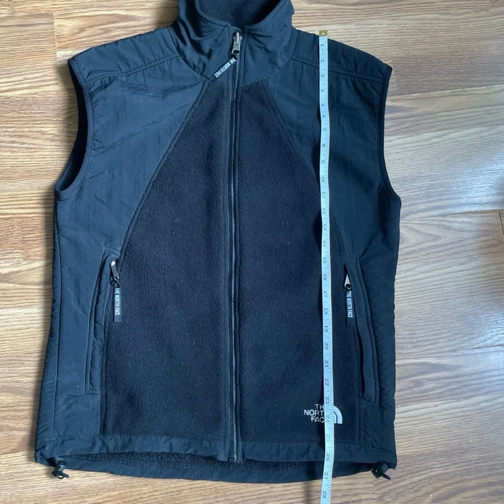 Vintage North Face Fleece Vest Mens Size Small Black